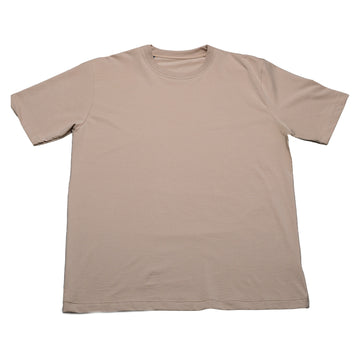 Camiseta basica tela fría camel