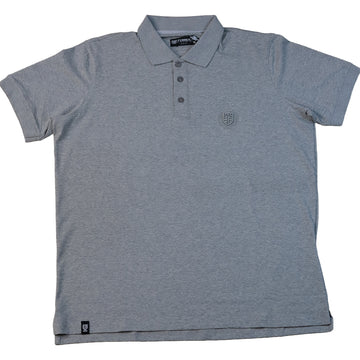 Polo Tela Fría 200g Gris Jaspe