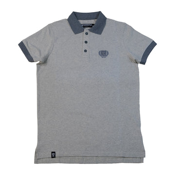 Polo Tela Fría 200g Gris Jaspe Claro
