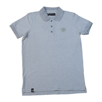 Polo Tela Fría 200g Gris Jaspe Medio