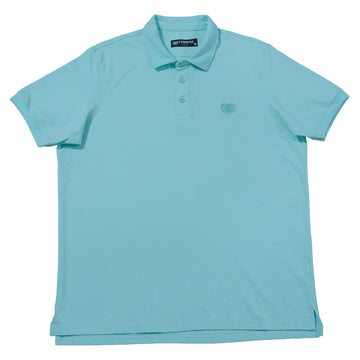 Polo Tela Fría Premium 240g Azul Turquesa