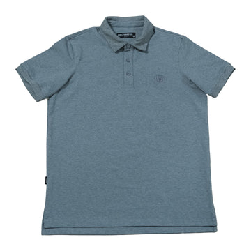 Polo Tela Fría Premium 240g Gris Jaspe Oscuro