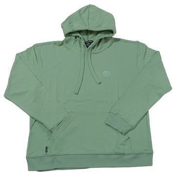 Saco Capucha Gris Verde Pistacho