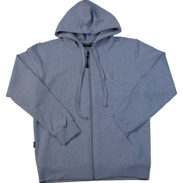 Saco Cierre Gris Jaspe Medio