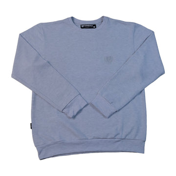 Saco Cuello Redondo Gris Jaspe Claro