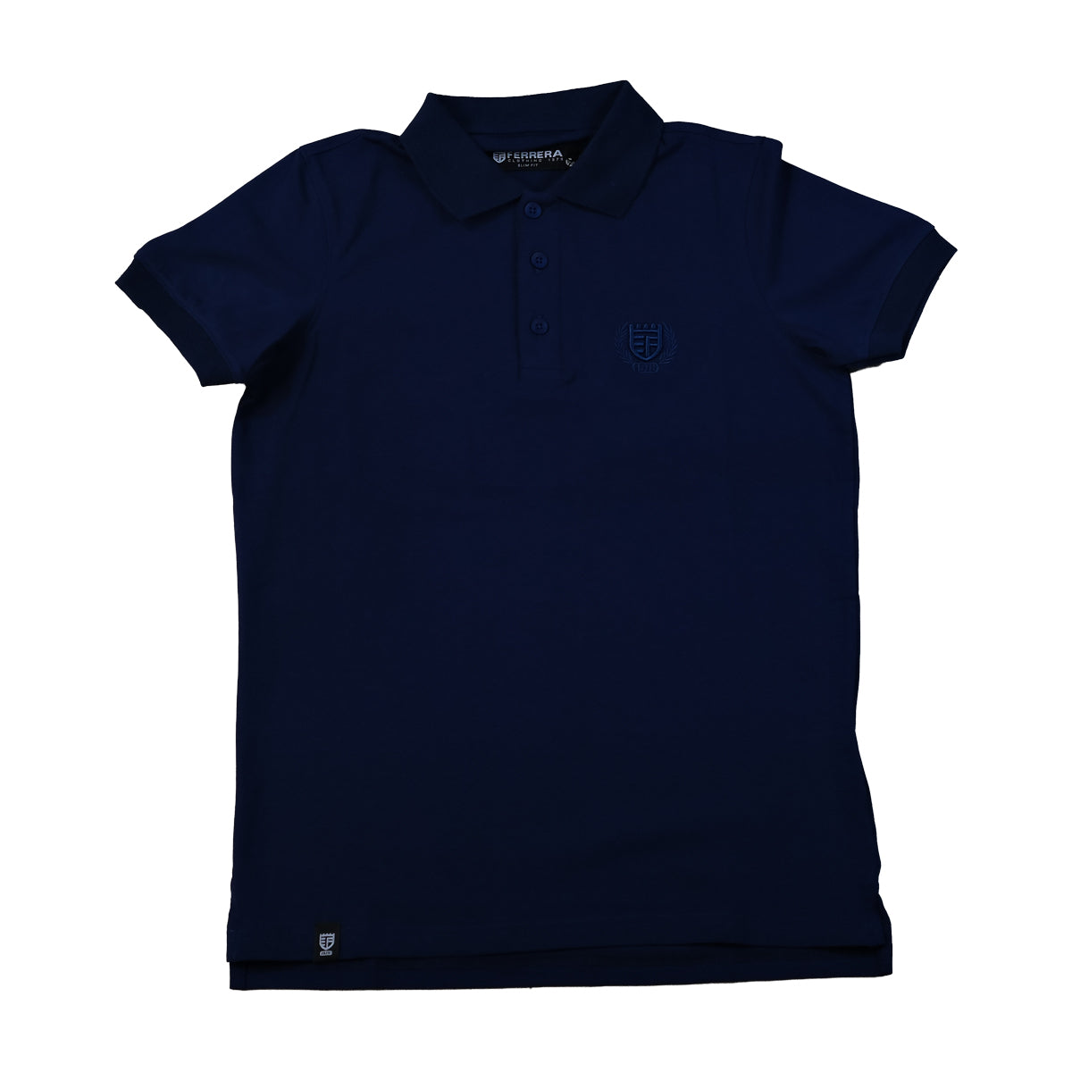 Polo Tela Fría 200g Azul Turquí