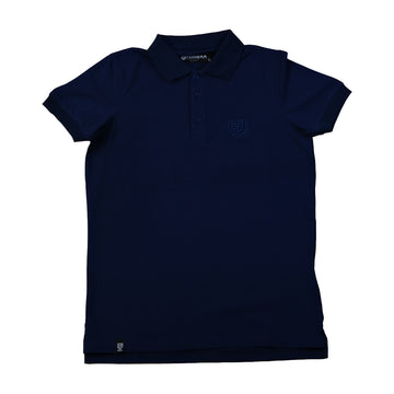 Polo Tela Fría 200g Azul Turquí