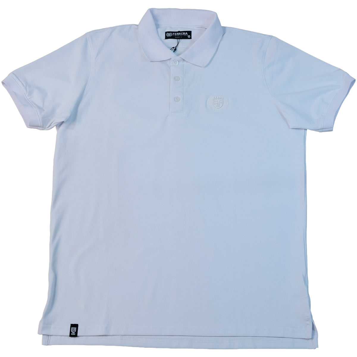 Polo Tela Fría 200g Blanco