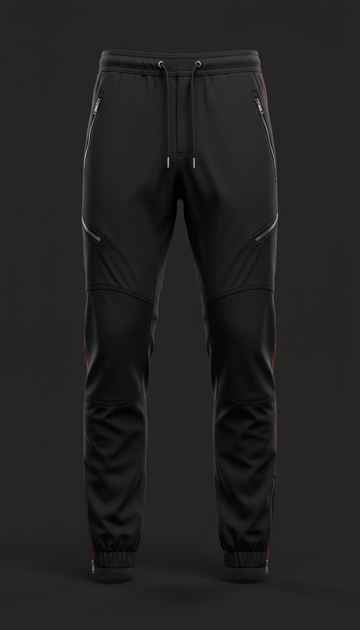 Jogger técnico obsidian black