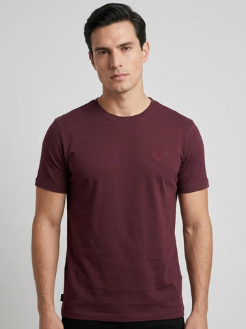 Camiseta Tela Fría Vino Tinto