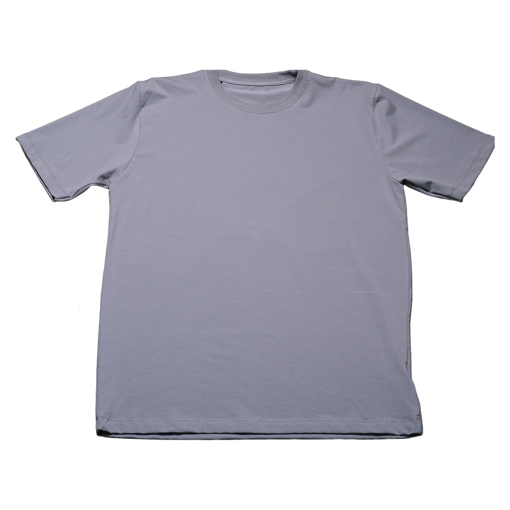 Camiseta basica tela fría gris medio