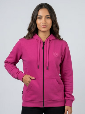 Saco Cierre Fucsia