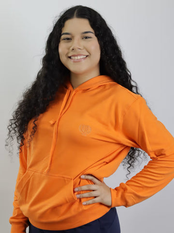 Saco Capucha Naranja