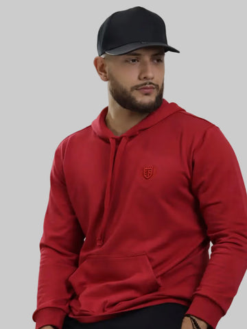 Saco Capucha Rojo