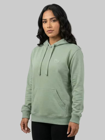 Saco Capucha Verde Pistacho